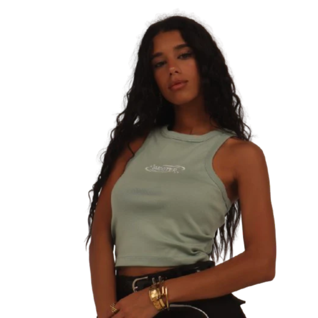 Shooter Mint Green Tank Top