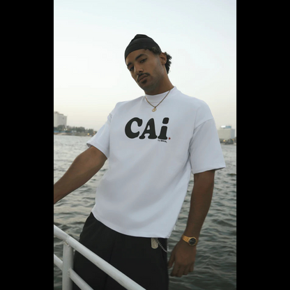 Cai White Tee